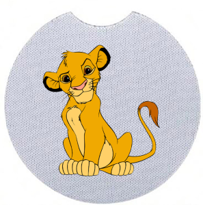 Onderzetter - De Leeuwenkoning - Simba 3