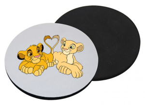 Onderzetter - De Leeuwenkoning - Simba en Nala 1