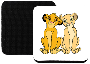 Onderzetter - De Leeuwenkoning - Simba en Nala 2