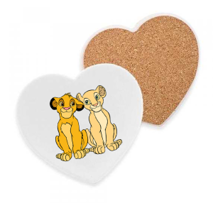 Onderzetter - De Leeuwenkoning - Simba en Nala 2