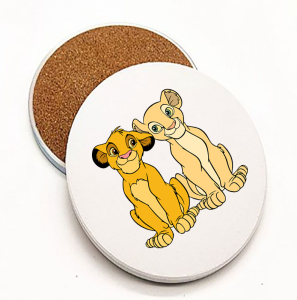 Onderzetter - De Leeuwenkoning - Simba en Nala 2