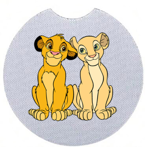 Onderzetter - De Leeuwenkoning - Simba en Nala 2