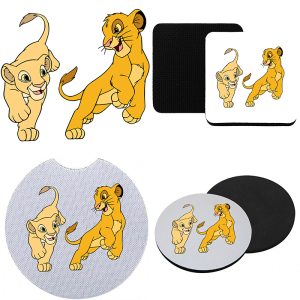 Onderzetter - De Leeuwenkoning - Simba en Nala 3