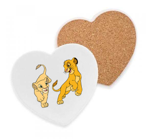 Onderzetter - De Leeuwenkoning - Simba en Nala 3