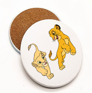 Onderzetter - De Leeuwenkoning - Simba en Nala 3