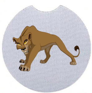 Onderzetter - De Leeuwenkoning - Zira 3