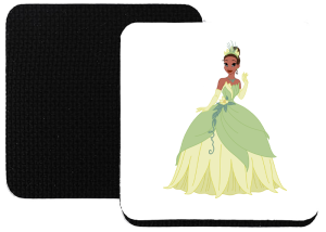 Onderzetter - De Prinses en de Kikker - Tiana 1