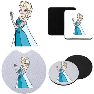Onderzetter - Frozen - Elsa 1