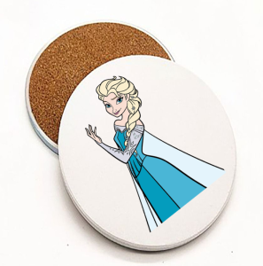 Onderzetter - Frozen - Elsa 1