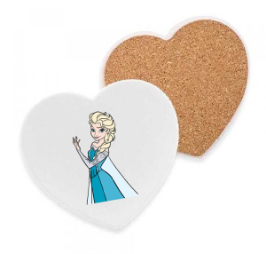 Onderzetter - Frozen - Elsa 1