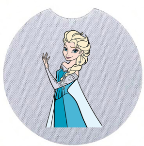 Onderzetter - Frozen - Elsa 1