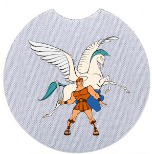 Onderzetter - Hercules - Hercules en Pegasus 1