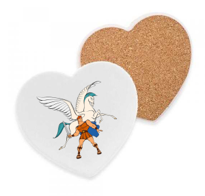 Onderzetter - Hercules - Hercules en Pegasus 1