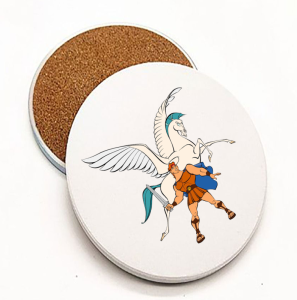 Onderzetter - Hercules - Hercules en Pegasus 1