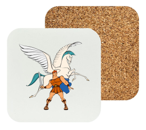 Onderzetter - Hercules - Hercules en Pegasus 1