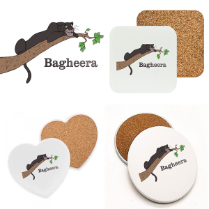 Onderzetter - Jungle Book - Bagheera 1