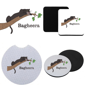 Onderzetter - Jungle Book - Bagheera 1
