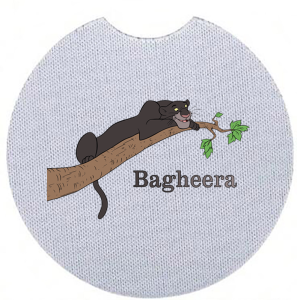 Onderzetter - Jungle Book - Bagheera 1