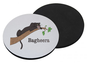 Onderzetter - Jungle Book - Bagheera 1