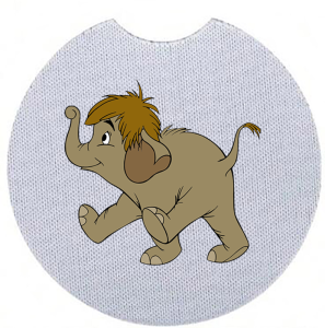 Onderzetter - Jungle Book - Hathi Jr. 1