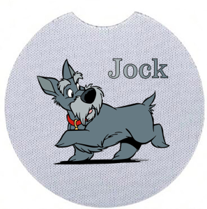 Onderzetter - Lady en de Vagebond - Jock 1