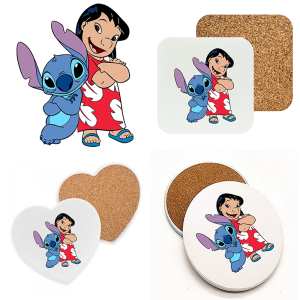 Onderzetter - Lilo en Stitch - Lilo en Stitch 1
