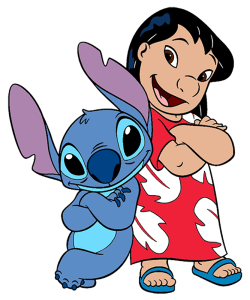 Onderzetter - Lilo en Stitch - Lilo en Stitch 1