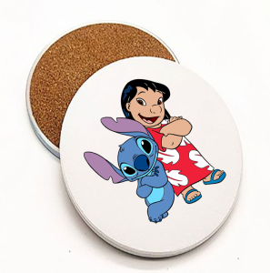 Onderzetter - Lilo en Stitch - Lilo en Stitch 1