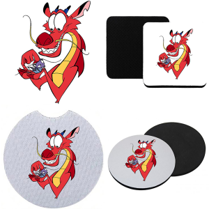 Onderzetter - Mulan - Mushu 1