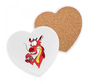 Onderzetter - Mulan - Mushu 1