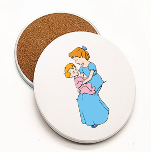 Onderzetter - Peter Pan - Wendy en Michiel 1