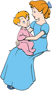 Onderzetter - Peter Pan - Wendy en Michiel 1