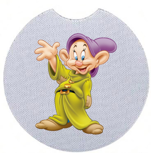Onderzetter - Sneeuwwitje - Dopey 1