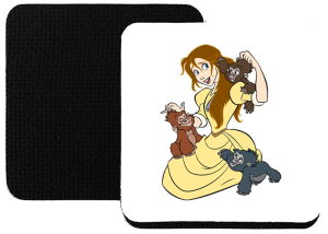 Onderzetter - Tarzan - Jane 1