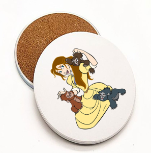 Onderzetter - Tarzan - Jane 1