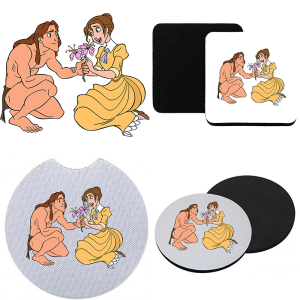 Onderzetter - Tarzan - Tarzan en Jane 1