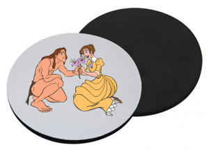 Onderzetter - Tarzan - Tarzan en Jane 1