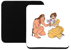 Onderzetter - Tarzan - Tarzan en Jane 1