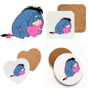 Onderzetter - Winnie de Poeh - Eeyore 2