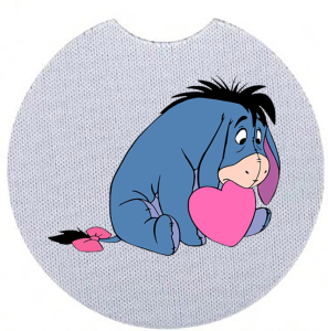Onderzetter - Winnie de Poeh - Eeyore 2