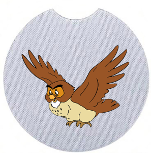 Onderzetter - Winnie de Poeh - Uil 1