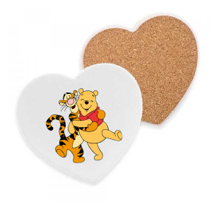 Onderzetter - Winnie de Poeh - Winnie de Poeh en Tijgertje 1