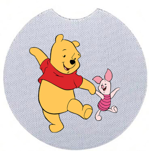 Onderzetter - Winnie de Poeh - Winnie de Poeh en Knorretje 1