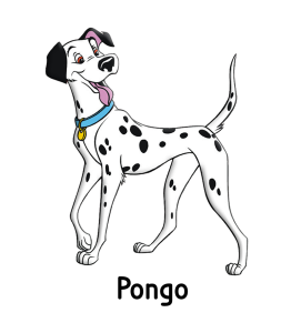 Magneet - 101 Dalmatiërs - Pongo 1