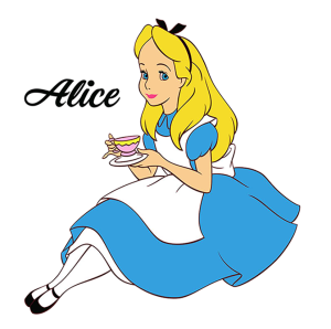 Magneet - Alice in Wonderland - Alice 1