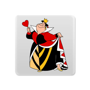 Magneet - Alice in Wonderland - De Hartenkoningin 1