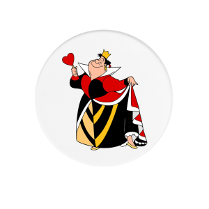 Magneet - Alice in Wonderland - De Hartenkoningin 1