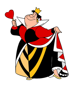 Magneet - Alice in Wonderland - De Hartenkoningin 1