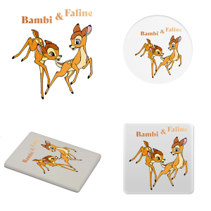 Magneet - Bambi - Bambi en Faline 1