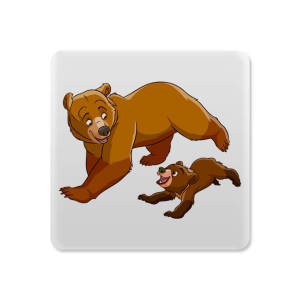 Magneet - Brother Bear - Kenai en Koda 1